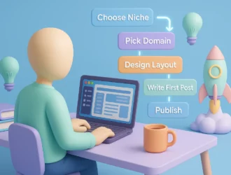 how to start a blog in 2025
