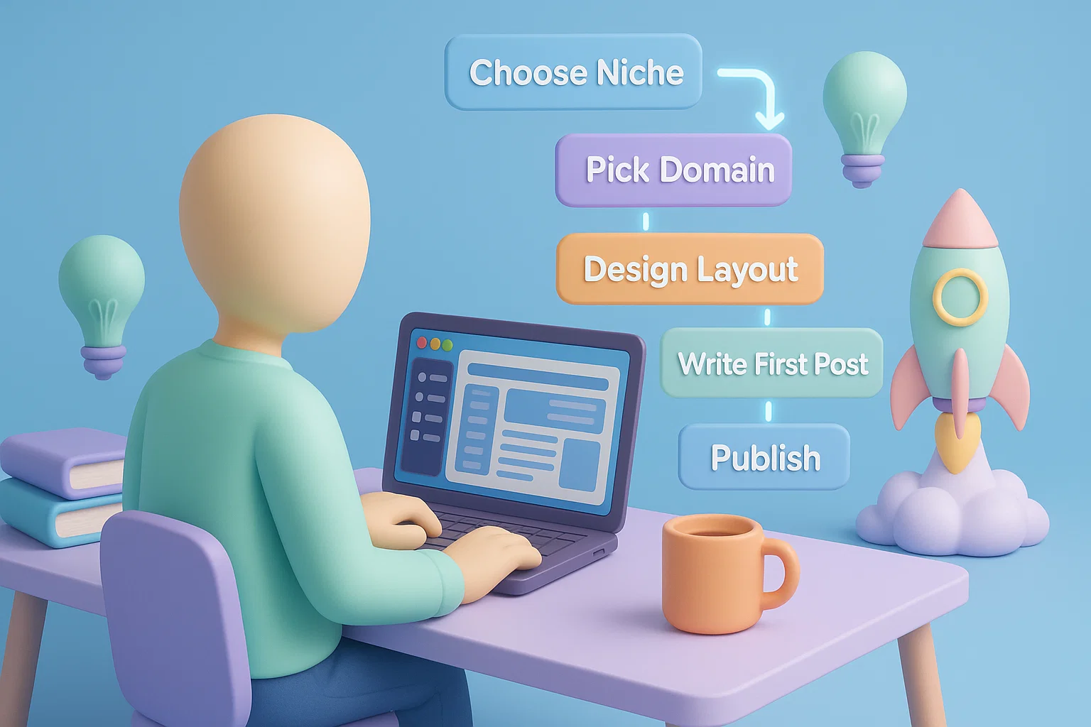 how to start a blog in 2025